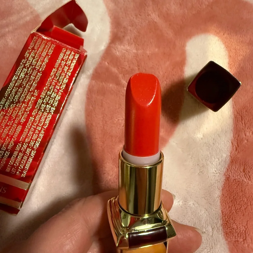 Clarins Rouge Éclat Lipstick in Red Poppy #14